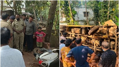 സ്കൂൾ ബസ് അപകടത്തിൽ മലപ്പുറത്ത് കണ്ണീർ; ബൈക്കിൽ സഞ്ചരിച്ച വിദ്യാർഥിനി മരിച്ചു, 16 പേർ ആശുപത്രിയിൽ