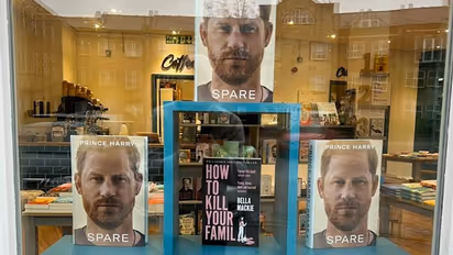 Prince Harry's memoir 'Spare' next to 'How to Kill Your Family' novel at UK bookstore sparks outburst