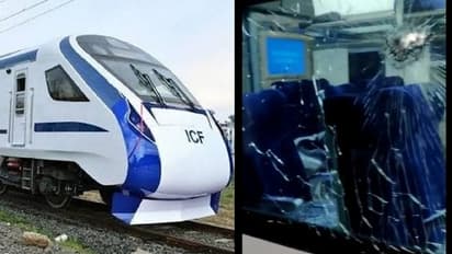 ಉದ್ಘಾಟನೆಗೂ ಮುನ್ನವೇ ವಿಶಾಖಪಟ್ಟಣದಲ್ಲಿ ವಂದೇ ಭಾರತ್ ರೈಲಿಗೆ ಕಲ್ಲೆಸೆದ ಕಿಡಿಗೇಡಿಗಳು..!