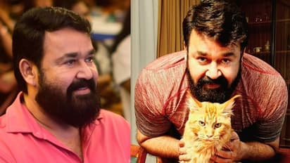 'സിംബ സെയ്സ് ഹലോ'; വളര്‍ത്തുപൂച്ചയ്‍ക്കൊപ്പമുള്ള ചിത്രം പങ്കുവച്ച് മോഹന്‍ലാല്‍