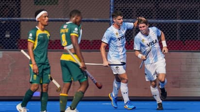 Hockey World Cup 2023: Argentina grinds to get past South Africa 1-0 in opening contest