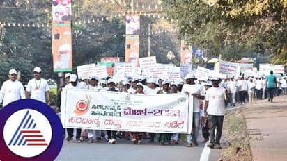 National Youth Festival: ಸಾರ್ವಜನಿಕರ ಗಮನ ಸೆಳೆದ ಸಿರಿಧಾನ್ಯ ನಡಿಗೆ