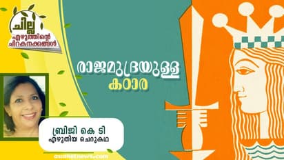 Malayalam Short Story : രാജമുദ്രയുള്ള കഠാര, ബ്രിജി കെ ടി എഴുതിയ ചെറുകഥ