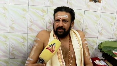 സന്നിധാനത്ത് സൌകര്യങ്ങൾ കുറവ്, സർക്കാർ ഇടപെടണം; റോപ് വേ ആവശ്യമെന്നും തന്ത്രി കണ്ഠരര് രാജീവര്