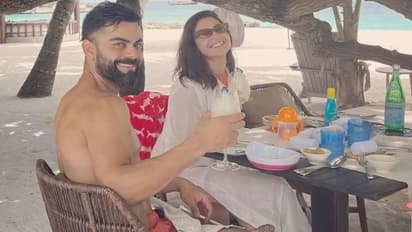 Picture of the day: Anushka Sharma, Virat Kolhi having a fun time at the beach