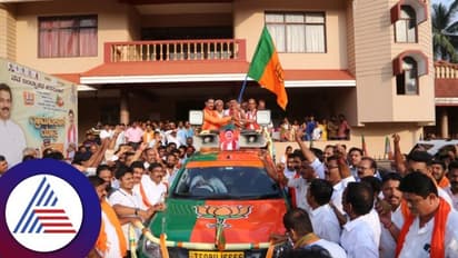 ಗುಜರಾತ್ ನಲ್ಲಿ ಮೋದಿ-ಶಾ ರೋಡ್ ಶೋ ನಡೆಸಿದ ರಥ, ಬಂಟ್ವಾಳದಲ್ಲಿ ಪ್ರಚಾರಕ್ಕೆ ಬಳಕೆ