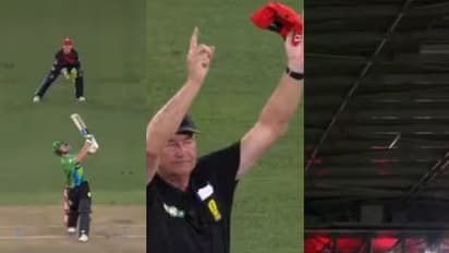 BBL: 30 யார்டு வட்டத்தையே தாண்டாத பந்துக்கு சிக்ஸர் கொடுத்த அம்பயர்..! என்ன காரணம்..? வைரல் வீடியோ