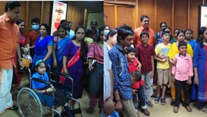 നിയമസഭ സന്ദർശിച്ച് ഓട്ടിസം തെറാപ്പി സെന്ററിലെ കുട്ടികള്