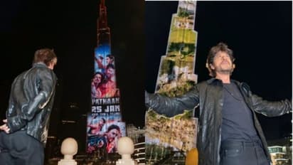 Pathaan Trailer; ದುಬೈನಲ್ಲಿ ಶಾರುಖ್ ಸಿನಿಮಾ ಪ್ರಚಾರ; ಬುರ್ಜ್ ಖಲೀಫ ಮೇಲೆ ರಾರಾಜಿಸಿದ ಪಠಾಣ್ ಟ್ರೈಲರ್ 
