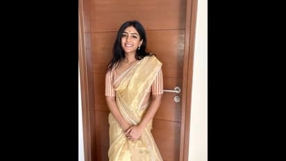 Sankranthi 2023 : చీరకట్టులో ఈషా రెబ్బా గ్లామర్ మెరుపులు.. పండగ వేళ పద్ధతిగా మెరిసిన తెలుగు బ్యూటీ.!