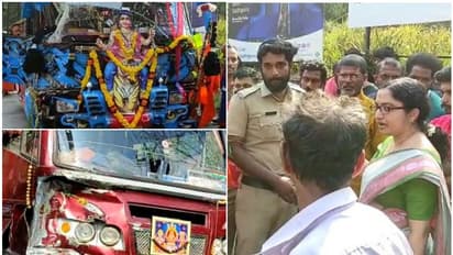 ശബരിമല പാതയിൽ വീണ്ടും അപകടം, തീർത്ഥാടകരുടെ വാഹനങ്ങൾ കൂട്ടിയിടിച്ചു; കളക്ടറടക്കമുള്ളവർ സ്ഥലത്തെത്തി