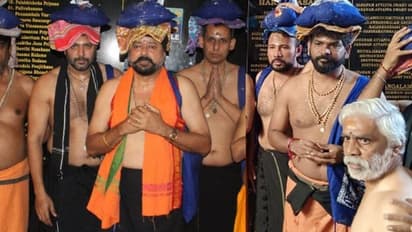 అయ్యప్ప మాలలో.. శబరిమల యాత్రకు తమిళ హీరోలు. వైరల్ అవుతున్న ఫోటోలు