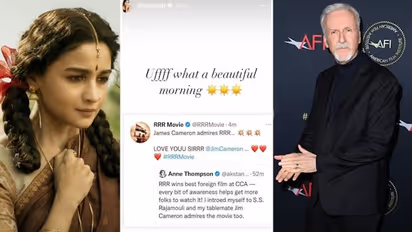 RRR wins 2 Critics Choice Awards: James Cameron praises Rajamouli's film, Alia Bhatt reacts