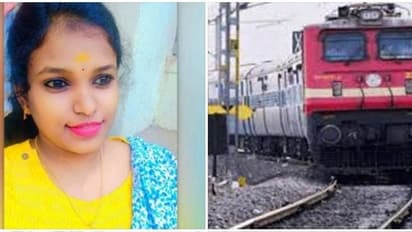 தண்டவாளத்தில் செல்போன் பேசி கொண்டு சென்ற இளம்பெண்..! விரைவு ரயில் மோதி உயிரிழந்த சோகம்