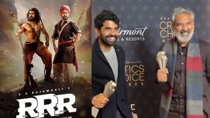 വീണ്ടും അന്താരാഷ്ട്ര പുരസ്കാര നിറവില്‍ ആര്‍ആര്‍ആര്‍; രണ്ട് അവാര്‍ഡുകള്‍ നേടി