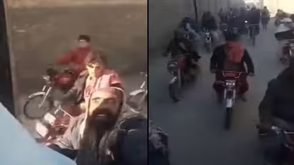 പാകിസ്ഥാനില് ഭക്ഷ്യക്ഷാമം രൂക്ഷം; ഗോതമ്പ് കൊണ്ടുപോകുന്ന വാഹനത്തെ ബൈക്കിൽ പിന്തുടർന്ന് ജനങ്ങൾ