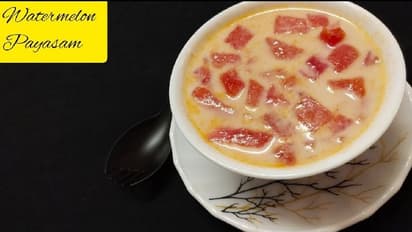 உடல் சூட்டை தணிக்கும் தர்பூசணி வைத்து அசத்தலான பாயசம் செய்யலாம் வாங்க !