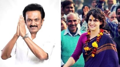 குடும்ப தலைவிக்கு மாதம் 2 ஆயிரம் ரூபாய்.. ஸ்டாலின் ஸ்டைலில் பிரியங்கா காந்தி அறிவிப்பு! பெண்கள் குஷி!