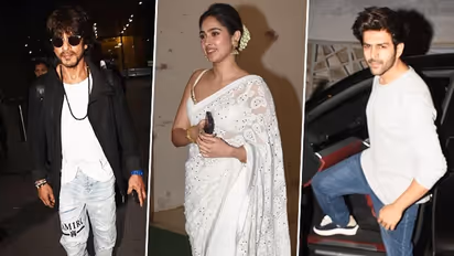 Spotted: Shah Rukh Khan, Malaika Arora, Kartik Aaryan, Pashmina Roshan, and other celebrities