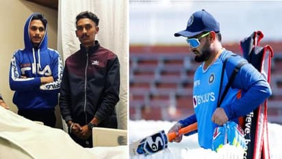 ఈ ఇద్దరూ సూపర్ హీరోలే నన్ను కాపాడారు... ఆసుపత్రి బెడ్ మీద నుంచి రిషబ్ పంత్ ట్వీట్...