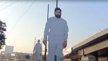 Mumbai: Ahead of PM Modi's visit, his cutouts appear near Uddhav Thackeray's residence 