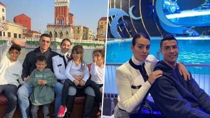 Ahead of Ronaldo vs Messi clash in Riyadh, Al-Nassr star enjoys 'quality time' with Georgina and kids