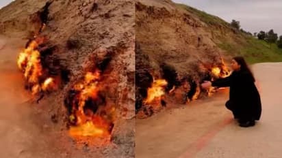 വർഷങ്ങളായിട്ടും അണയാത്ത തീ; നിഗൂഢതകൾ ഒളിഞ്ഞിരിക്കുന്ന അസർബൈജാനിലെ മലനിര