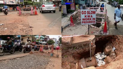 വെള്ളവുമില്ല, റോഡുമില്ല: വാട്ട‍ര്‍ അതോറിറ്റിയുടെ 'കുടിവെള്ള പദ്ധതി' നി‍ര്‍മ്മാണം തലസ്ഥാനത്ത് ജനത്തിന് ബാധ്യത