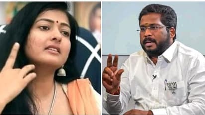 நான் ராஜினாமா செய்த அடியாள்.! நீ டிஸ்மிஸ் செய்யப்பட்ட பைத்தியம்.! டுவிட்டரில் மோதிக்கொள்ளும் சூர்யா-காயத்ரி 