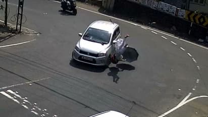 കോട്ടയത്ത് യുവതിയെ കാർ ഇടിച്ച് തെറിപ്പിച്ചു, നിർത്താതെ പോയി; കണ്ടെത്താനാകാതെ പൊലീസ്