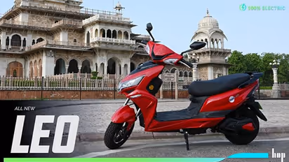 HOP LEO high-speed electric scooter with 120 km range launched in India, price under Rs 1 lakh