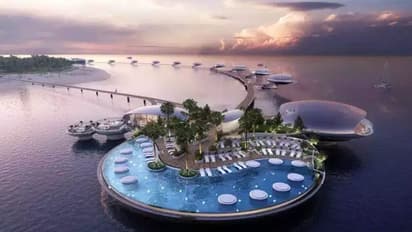 बीच समंदर में बने शेयबराह रिजार्ट का फर्स्ट लुक आया सामने,  PHOTOS देख यहां जाने के लिए उठेंगे मचल