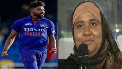 ఉప్పల్లో ఫ్యామిలీ ముందు అదరగొట్టిన మియా.. నా కొడుకు వరల్డ్ కప్ ఆడాలి : సిరాజ్ తల్లి