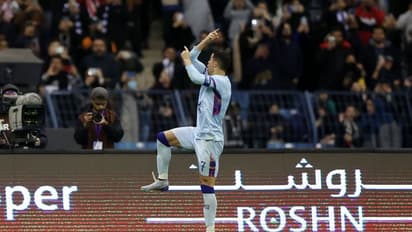 ഇരട്ടഗോളോടെ സൗദിയിലെ അരങ്ങേറ്റം ഗംഭീരമാക്കി റൊണാള്ഡോ