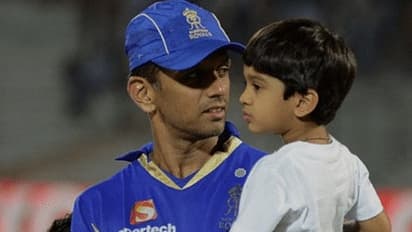 அப்பாவுக்கு தப்பாத புள்ள: விக்கெட் கீப்பர், பேட்ஸ்மேன் -யு14ல் கர்நாடகா அணிக்கு கேப்டனான ராகுல் டிராவிட் மகன்!