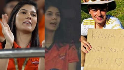 'എന്നെ വിവാഹം കഴിയ്ക്കുമോ'; കളിക്കിടെ കാവ്യാ മാരന് വിവാഹാഭ്യർഥനയുമായി ആരാധകൻ -വീഡിയോ