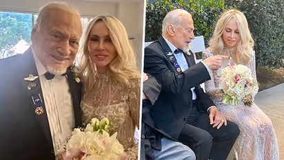 Buzz Aldrin gets married on 93rd birthday, check out his post; Twitterati can't keep calm
