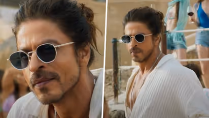 Shah Rukh Khan's comic comeback to fans;  says, 'Pathaan kick karne aaya hai, kiss nahi'