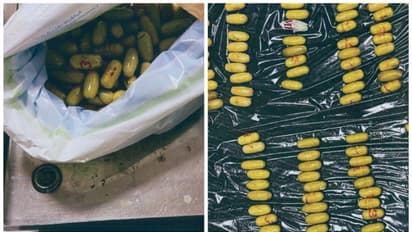 വിമാനത്താവളത്തില് വന്നിറങ്ങിയ യാത്രക്കാരന്റെ വയറിനുള്ളില് ഒരു കിലോയിലധികം മയക്കുമരുന്ന്