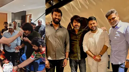 'വാരിസി'ന്റെ വിജയമാഘോഷിച്ച് വിജയ്, പുതിയ ചിത്രത്തിലെ ലുക്കെന്ന് ആരാധകര്