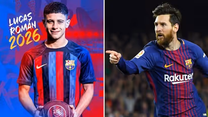 Will Lucas Roman become Barcelona's next Lionel Messi? Fans give ultimate verdict