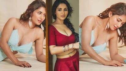 పద్ధతి పక్కన పెట్టిన రుహాని శర్మ.. పైట లేకుండా ఫోజులు, నెటిజన్ల వల్గర్ కామెంట్స్ వైరల్ 