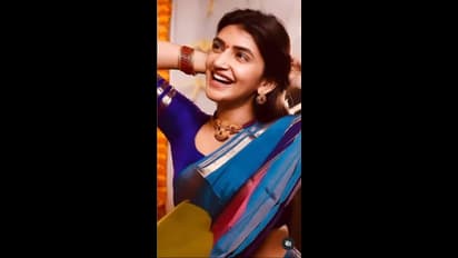 కొత్త బ్యూటీ క్వీన్ ధమాకా పిల్ల బ్లాస్టింగ్ .. జడలో మల్లెలు, కొంగు చాటు అందాలతో మంటలు రేపుతున్న శ్రీలీల