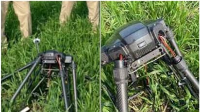 മയക്കുമരുന്ന് കടത്തിന് ഡ്രോൺ, വെടിവച്ചിട്ട് പൊലീസ്, 5 കിലോ ഹെറോയിൻ കണ്ടെടുത്തു; പ്രതികൾ പിടിയിൽ