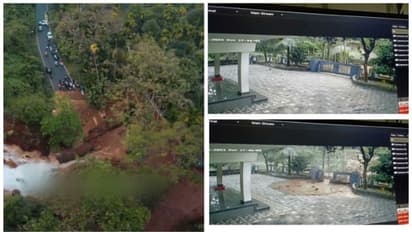 മൂവാറ്റുപുഴയിൽ നിറയെ വെള്ളം ഉള്ള കനാൽ ഇടിഞ്ഞുവീണു, തലനാരിഴയ്ക്ക് ഒഴിവായത് വൻ ദുരന്തം