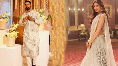 திருமணத்திற்குப் பிறகு கணவன் மனைவியாக போஸ் கொடுக்கும் கேஎல் ராகுல் அதியா ஷெட்டி!