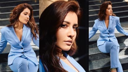 లోదుస్తులు కూడా లేవు కోటు బటన్స్ జాగ్రత్త రాశి... జూమ్ చేస్తే అక్కడున్న పుట్టు మచ్చలు కనిపించేలా!