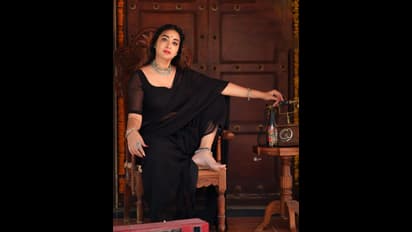 గంగూబాయి అవతార్ లో ‘బిగ్ బాస్’ బ్యూటీ.. బ్లాక్ శారీలో మైండ్ బ్లాక్ చేస్తున్న నటి భానుశ్రీ!