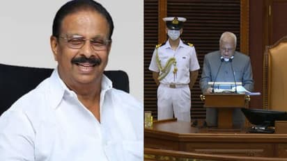 'നയപ്രഖ്യാപന പ്രസംഗം ഇരുമ്പ് പഴുക്കുമ്പോള് കൊല്ലനും കൊല്ലത്തിയും ഒന്നാണെന്ന് പറയുന്നത് പോലെ: കെ. സുധാകരന്