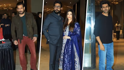 Subhash Ghai birthday party: Aishwarya Rai to Salman Khan, Kartik Aaryan, celebs spotted at the bash